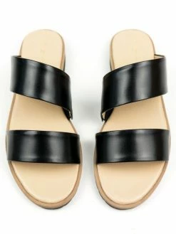 Will's Women's Vegan Leather Two Strap Sandals | Multiple Colours Shoes