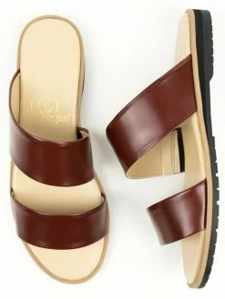 Will's Women's Vegan Leather Two Strap Sandals | Multiple Colours Shoes