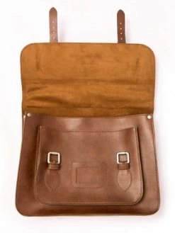 Will's Bags 14 Inch Vegan Leather Classic Satchel | Multiple Colours