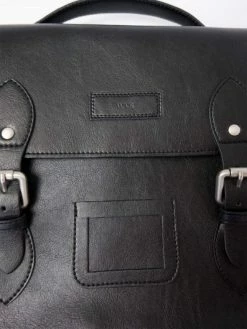 Will's Bags 14 Inch Vegan Leather Classic Satchel | Multiple Colours