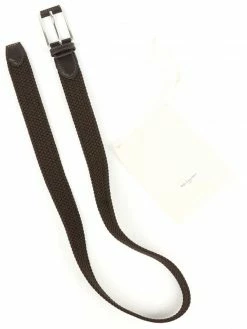 Will's Accessories Men's 3.5cm Vegan Leather Woven Belt | Multiple Colours