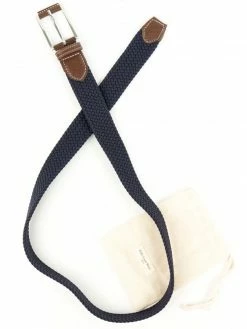 Will's Accessories Men's 3.5cm Vegan Leather Woven Belt | Multiple Colours