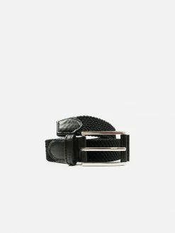 Will's Accessories Men's 3.5cm Vegan Leather Woven Belt | Multiple Colours