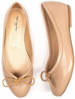 Will's Shoes Women's Vegan Leather Ballerina Flats | Multiple Colours