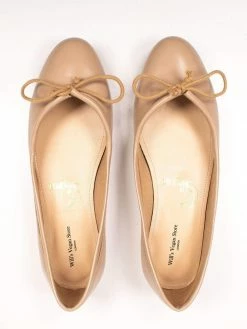 Will's Shoes Women's Vegan Leather Ballerina Flats | Multiple Colours