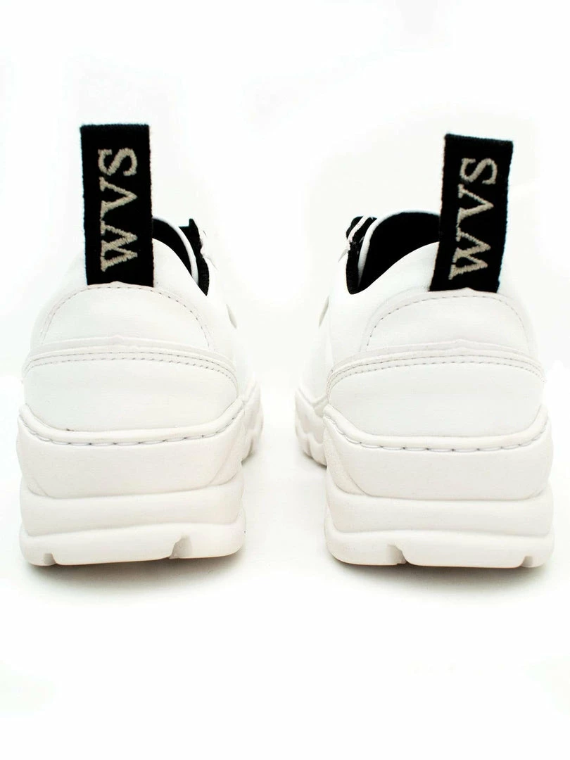 Will's Men's Berlin Vegan Leather Trainers | White Shoes 8 Will's Men's Berlin Vegan Leather Trainers | White Shoes