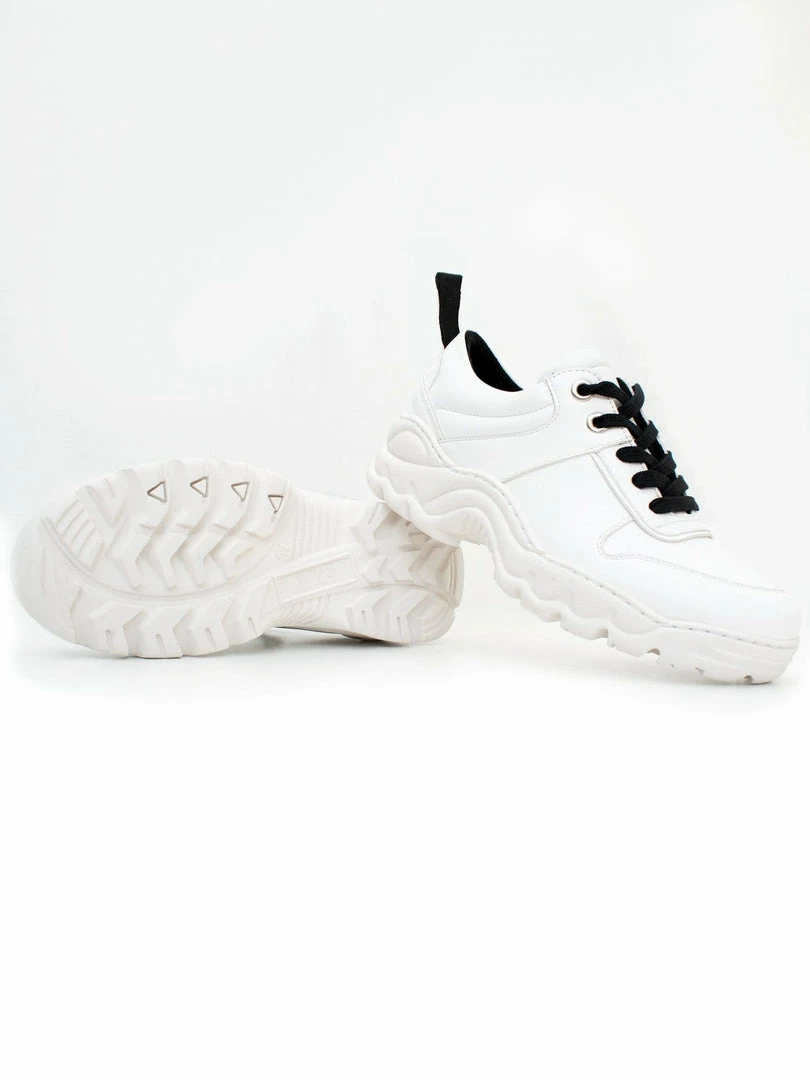 Will's Men's Berlin Vegan Leather Trainers | White Shoes 7 Will's Men's Berlin Vegan Leather Trainers | White Shoes