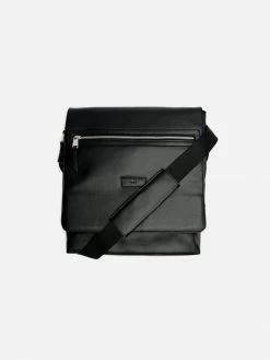 Will's Reporters Vegan Leather Bag | Black Bags