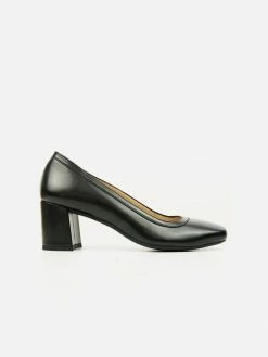 Will's Women's Vegan Leather Block Heels | Multiple Colours Shoes