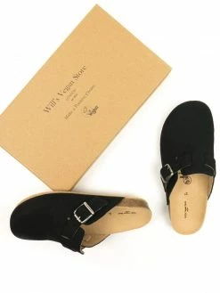 Will's Women's Vegan Leather Clog Footbed Sandals | Multiple Colours