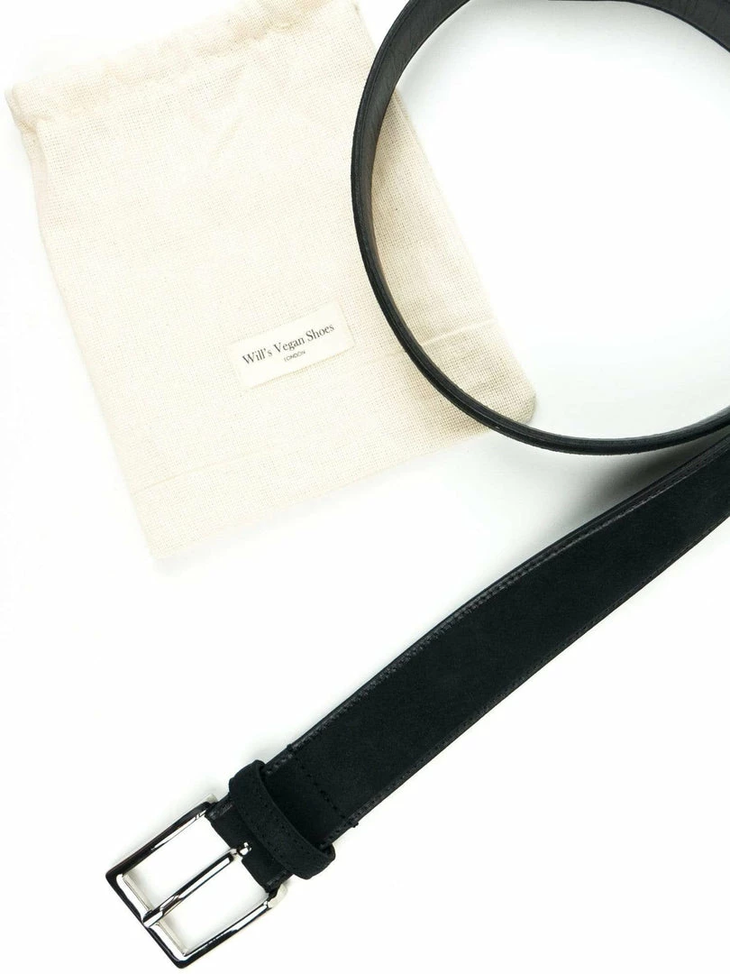 Will's Men's Continental 3.5cm Vegan Suede Belt | Multiple Colours 4 Will's Men's Continental 3.5cm Vegan Suede Belt | Multiple Colours