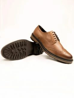 Will's Men's Continental Vegan Leather Brogues | Multiple Colours