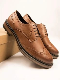 Will's Men's Continental Vegan Leather Brogues | Multiple Colours 21 Will's Men's Continental Vegan Leather Brogues | Multiple Colours
