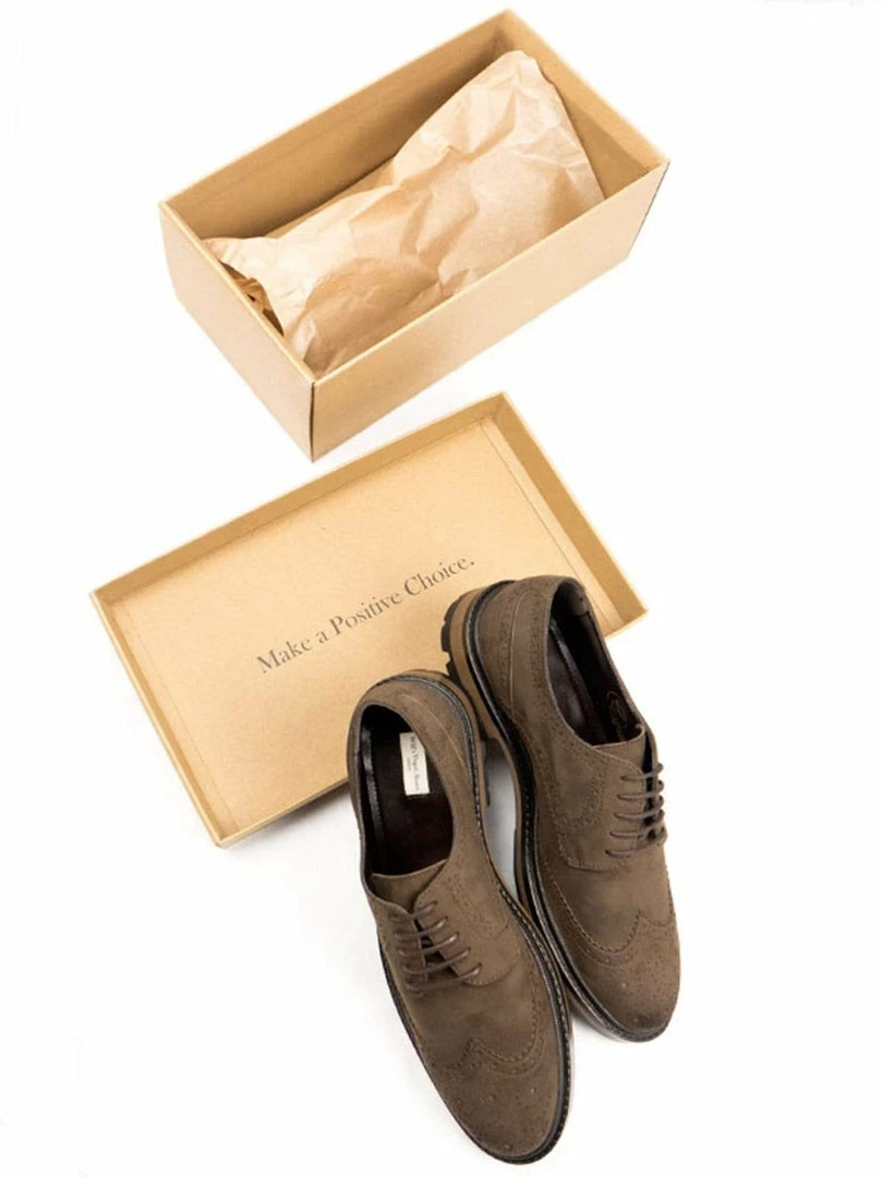 Will's Men's Continental Vegan Leather Brogues | Multiple Colours 12 Will's Men's Continental Vegan Leather Brogues | Multiple Colours