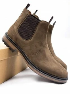 Will's Shoes Women's Continental Vegan Suede Chelsea Boots | Multiple Colours