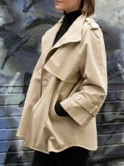 Will's Clothing Women's Continental Vegan Parka | Beige