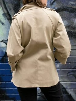 Will's Clothing Women's Continental Vegan Parka | Beige