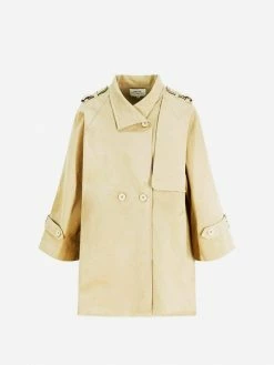 Will's Clothing Women's Continental Vegan Parka | Beige
