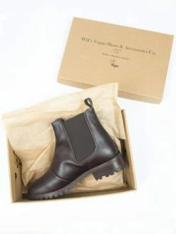 Will's Shoes Women's Deep Tread Vegan Leather Chelsea Boots | Multiple Colours