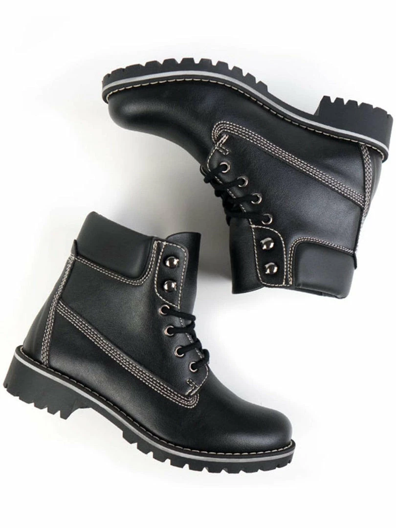 Will's Women's Vegan Leather Dock Boots | Multiple Colours 11 Will's Women's Vegan Leather Dock Boots | Multiple Colours