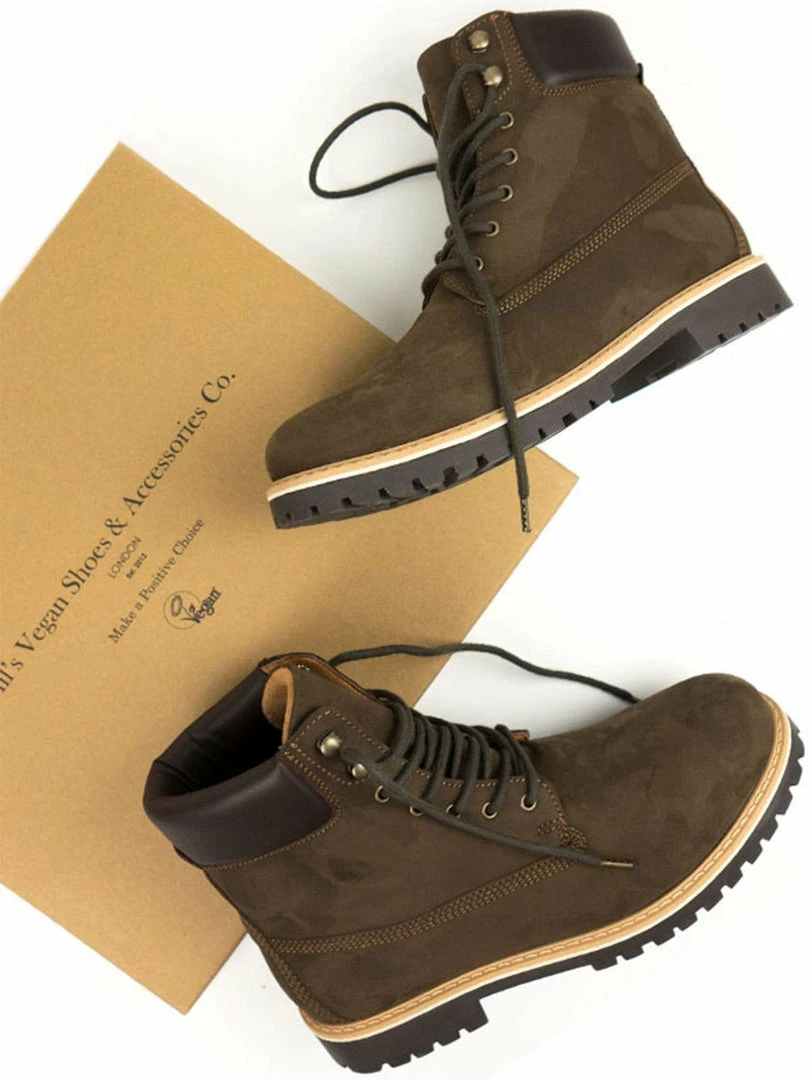 Will's Men's Vegan Leather Dock Boots | Multiple Colours 40 Will's Men's Vegan Leather Dock Boots | Multiple Colours
