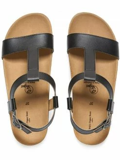 Will's Shoes Women's Vegan Leather Footbed Sandals | Multiple Colours