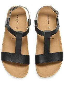 Will's Shoes Women's Vegan Leather Footbed Sandals | Multiple Colours