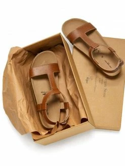 Will's Shoes Women's Vegan Leather Footbed Sandals | Multiple Colours