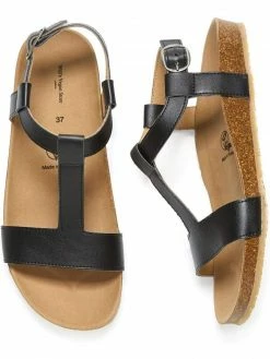 Will's Shoes Women's Vegan Leather Footbed Sandals | Multiple Colours