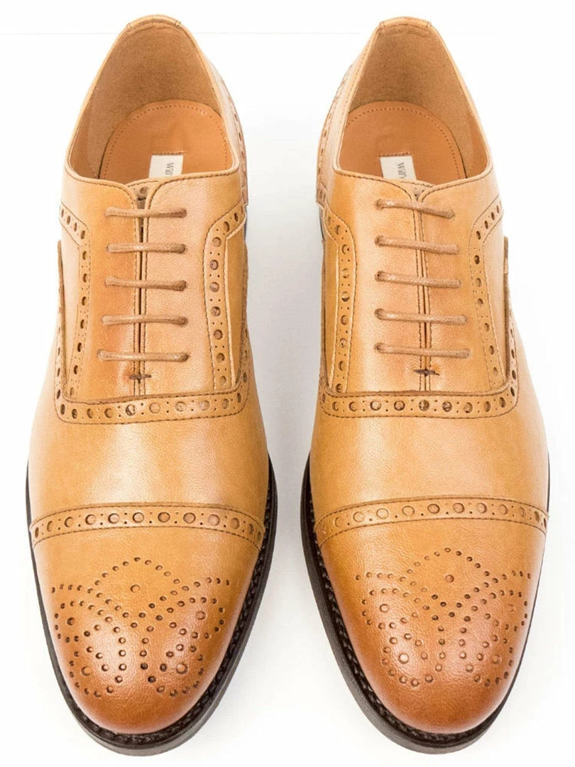 Will's Men's Goodyear Welt Vegan Leather Brogues | Multiple Colours 14 Will's Men's Goodyear Welt Vegan Leather Brogues | Multiple Colours