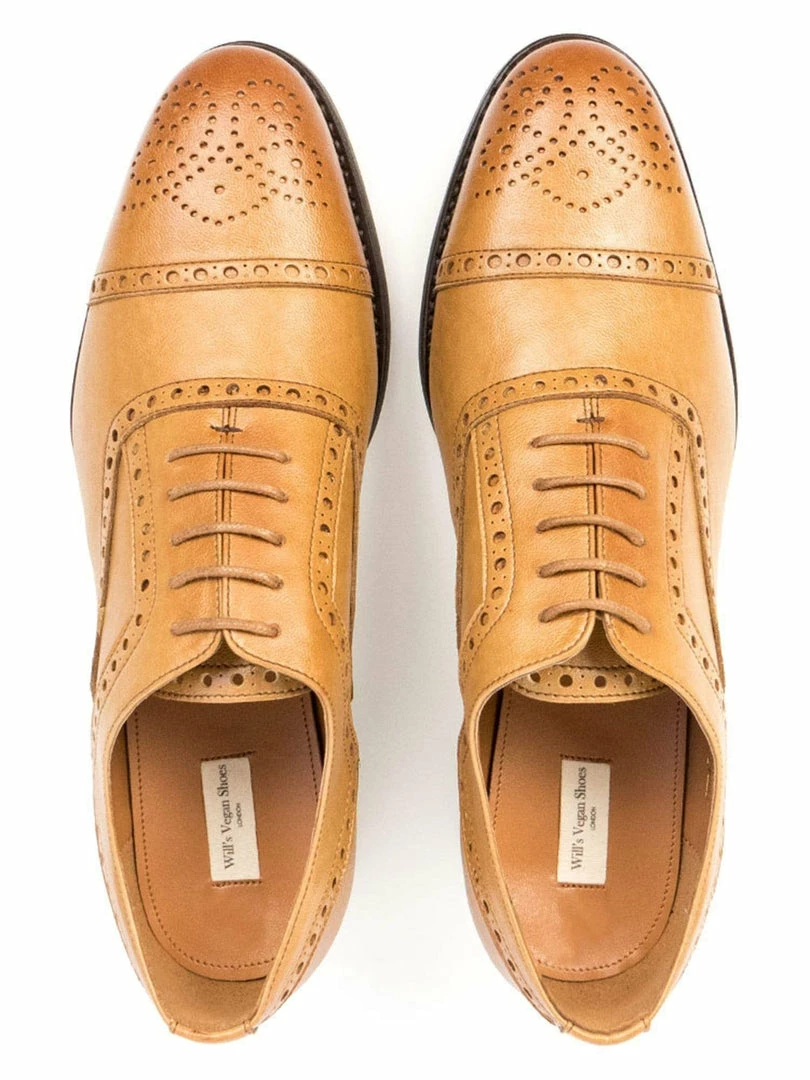 Will's Men's Goodyear Welt Vegan Leather Brogues | Multiple Colours 15 Will's Men's Goodyear Welt Vegan Leather Brogues | Multiple Colours