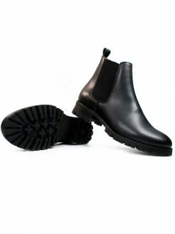 Will's Shoes Women's Luxe Vegan Leather Deep Tread Chelsea Boots | Multiple Colours