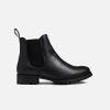 Will's Shoes Women's Luxe Vegan Leather Deep Tread Chelsea Boots | Multiple Colours