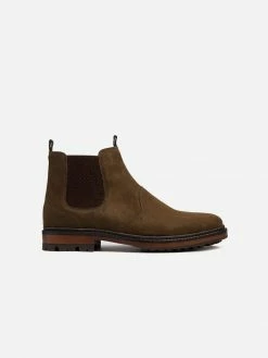 Will's Shoes Men's Continental Vegan Suede Chelsea Boots | Multiple Colours