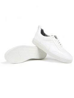 Will's Men's Munich Vegan Leather Trainers | White