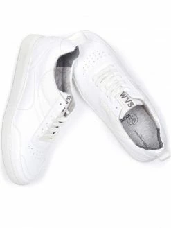 Will's Women's Munich Vegan Leather Trainers | White Shoes