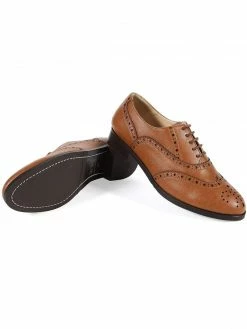 Will's Shoes Women's Vegan Leather Oxford Brogues | Multiple Colours