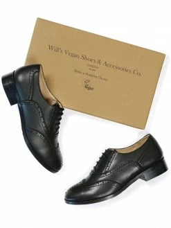 Will's Shoes Women's Vegan Leather Oxford Brogues | Multiple Colours