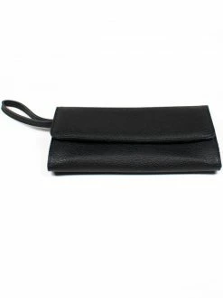 Will's Accessories Continental Vegan Leather Wallet | Black
