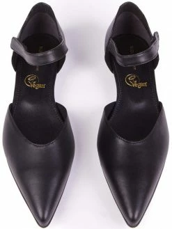 Will's Women's Vegan Leather Point Toe Flats | Black 11 Will's Women's Vegan Leather Point Toe Flats | Black