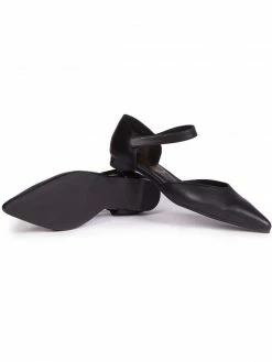 Will's Women's Vegan Leather Point Toe Flats | Black 12 Will's Women's Vegan Leather Point Toe Flats | Black