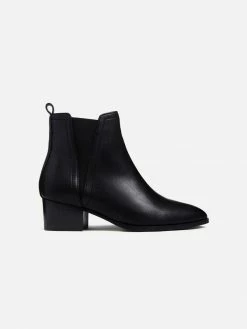Will's Shoes Women's Point Toe Vegan Leather Chelsea Boots | Multiple Colours