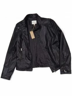 Will's Women's Vegan Leather Racer Jacket | Multiple Colours Clothing