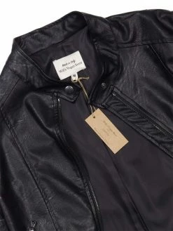 Will's Women's Vegan Leather Racer Jacket | Multiple Colours Clothing