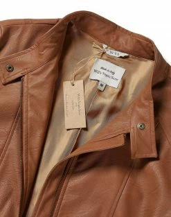Will's Women's Vegan Leather Racer Jacket | Multiple Colours Clothing