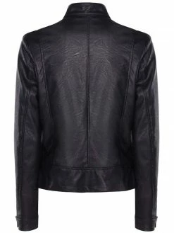 Will's Women's Vegan Leather Racer Jacket | Multiple Colours Clothing