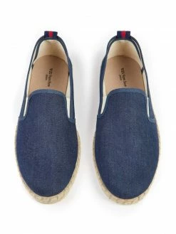 Will's Men's Recycled Vegan Espadrille Loafers | Denim