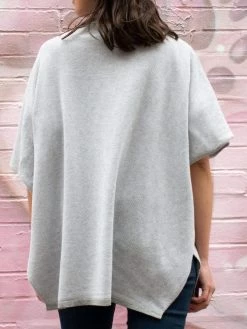 Will's Clothing Women's Recycled Knit Poncho | Multiple Colours