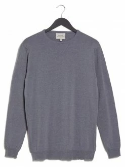 Will's Clothing Men's Recycled Knit Jumper | Grey 13 Will's Clothing Men's Recycled Knit Jumper | Grey