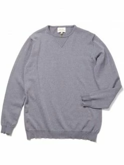Will's Clothing Men's Recycled Knit Jumper | Grey 12 Will's Clothing Men's Recycled Knit Jumper | Grey